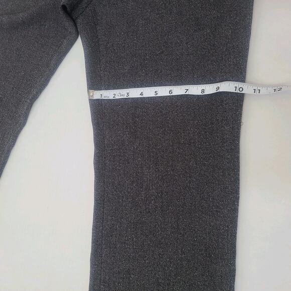 Jones New York Womens Pants Slacks Heathered Black Grey Sz 6 - Picture 9 of 10